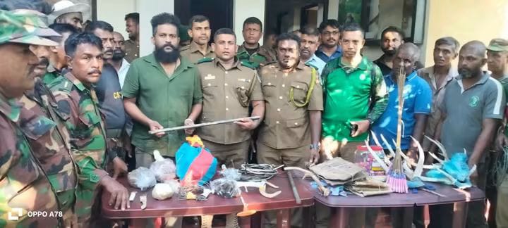 හක්කපටස් සහ නීති විරෝධී ගිනි අවි සොයා ගලගමුවේ මෙහෙයුමක්